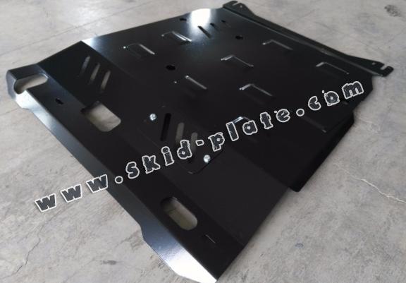 Acél motor, kapcsolószekrény, hütő védőlemez Citroen C - Crosser