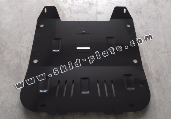 Acél motor, kapcsolószekrény védőlemez Saab 9-3