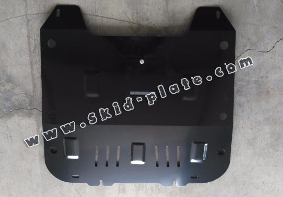 Acél motor, kapcsolószekrény védőlemez Saab 9-3