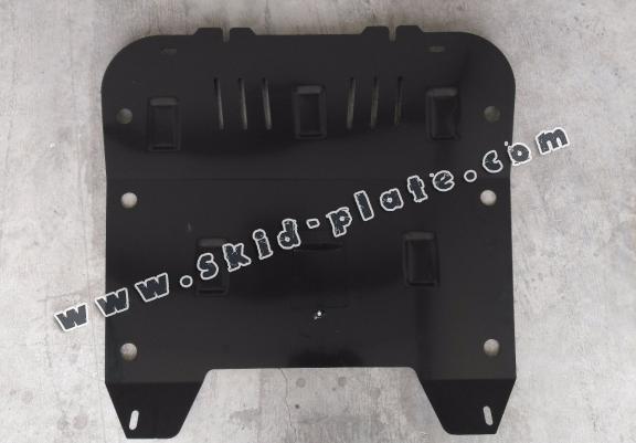 Acél motor, kapcsolószekrény védőlemez Saab 9-3