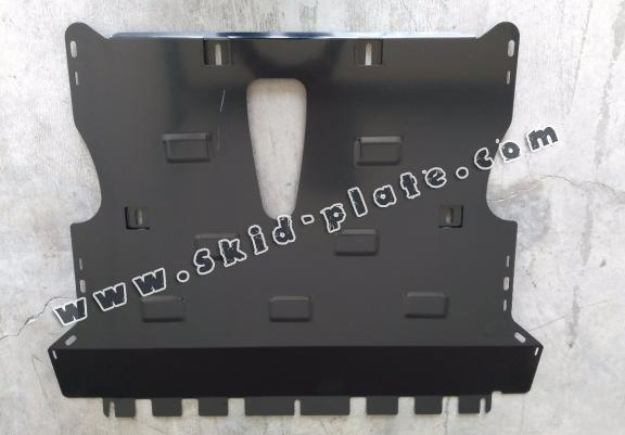 Acél motor, sebbeségváltó, hütő, első lökhárító védőlemez Opel Astra K