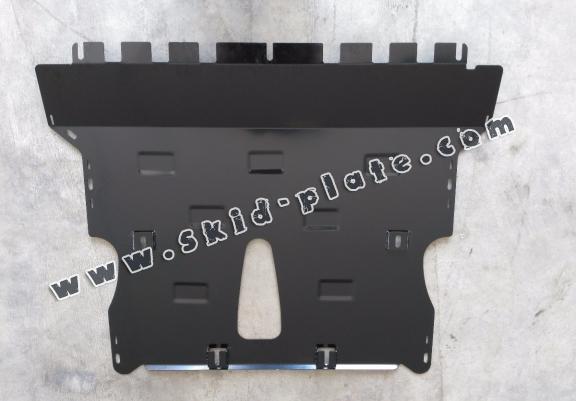 Acél motor, sebbeségváltó, hütő, első lökhárító védőlemez Opel Astra K