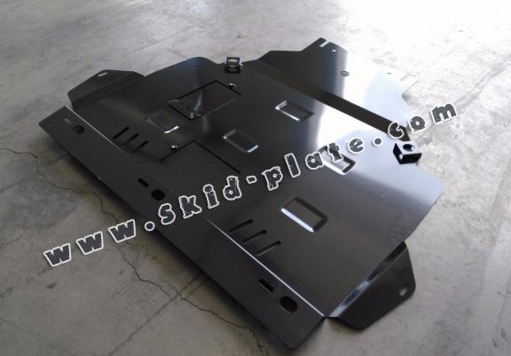 Acél kapcsolószekrény, hütő védőlemez  Ford C - Max