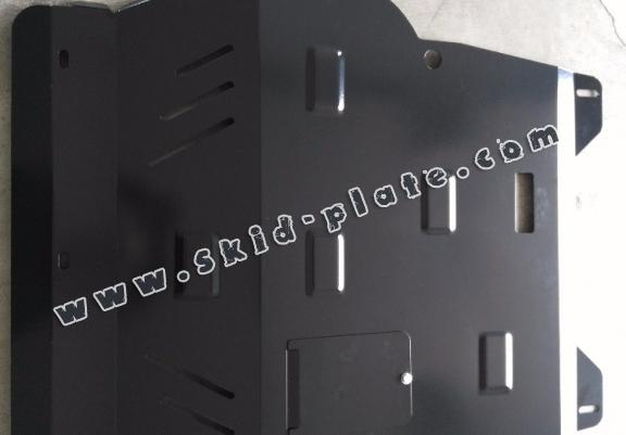 Acél motor, sebbeségváltó, hütő, első lökhárító védőlemez VW Golf  mk4