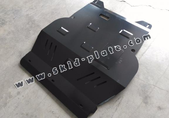 Acél motor, sebbeségváltó, hütő, első lökhárító védőlemez VW Golf  mk4