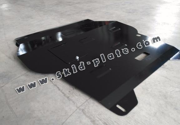 Acél motor, sebbeségváltó, hütő, első lökhárító védőlemez VW Golf  mk4