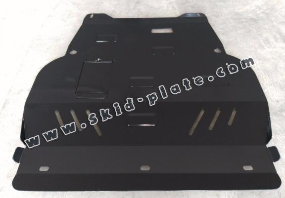 Acél motor, sebbeségváltó, hütő, első lökhárító védőlemez VW Golf  mk4