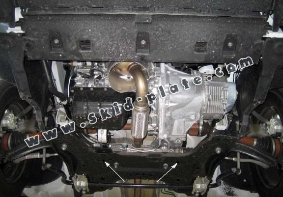 Acél motor, kapcsolószekrény, hütő védőlemez Citroen Berlingo