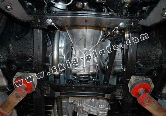 Acél osztómű védőlemez Mitsubishi L 200