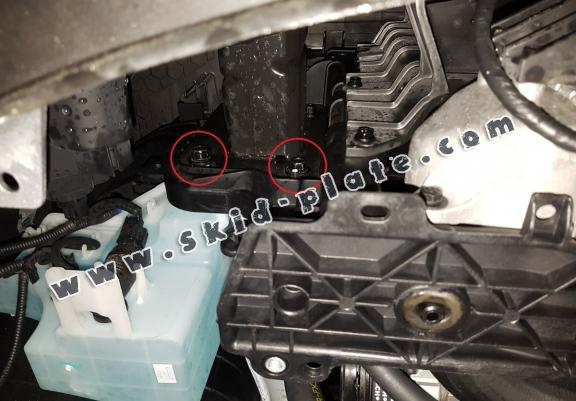 Acél motor, sebbeségváltó, hütő, első lökhárító védőlemez Kia Ceed