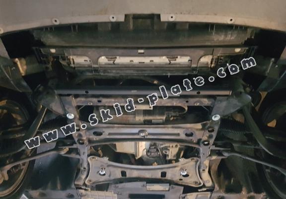 Acél motor-, hűtő védőlemez BMW X4