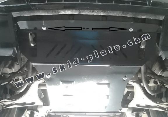 Acél motor, hütő védőlemez Mitsubishi Pajero 4 (V80, V90)
