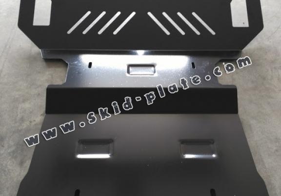 Acél motor, hütő védőlemez Mitsubishi Pajero 3 (V60, V70)