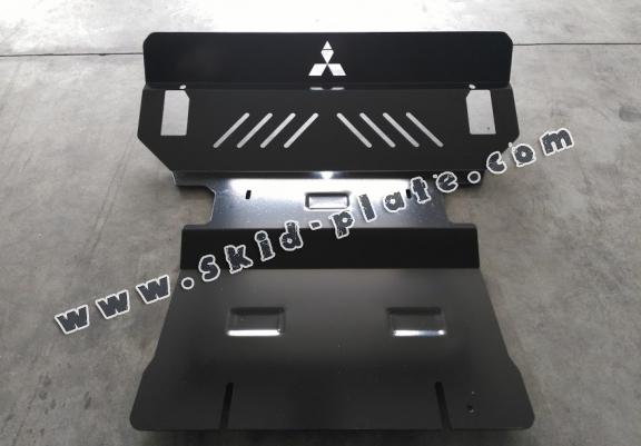 Acél motor, hütő védőlemez Mitsubishi Pajero 3 (V60, V70)