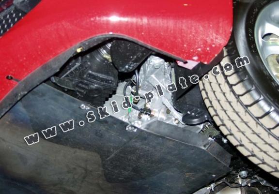 Acél motor, kapcsolószekrény védőlemez Alfa Romeo 147