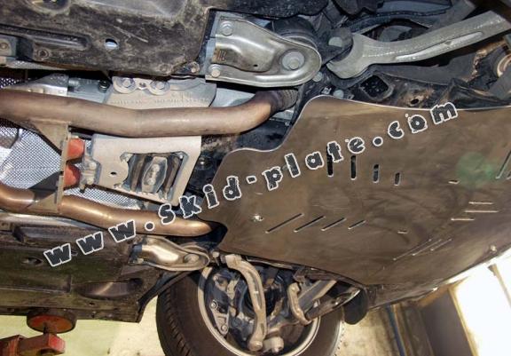 Acél motor, sebbeségváltó, hütő, első lökhárító védőlemez Audi A6