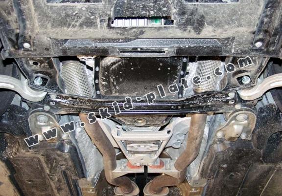 Acél motor, sebbeségváltó, hütő, első lökhárító védőlemez Audi A6