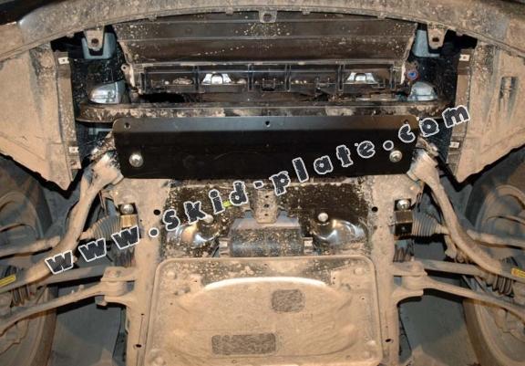 Acél hütő, első lökhárító védőlemez BMW X3