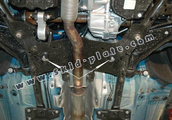Acél motor, kapcsolószekrény védőlemez Mini Cooper R56
