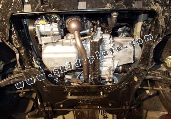 Acél motor, kapcsolószekrény, hütő védőlemez Citroen C4