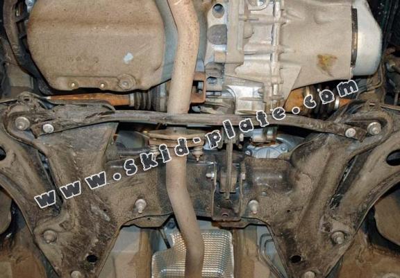 Acél motor, kapcsolószekrény védőlemez Citroen DS3