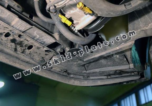 Acél motor, kapcsolószekrény védőlemez Citroen DS3