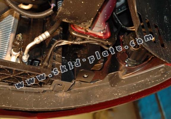 Acél motor, kapcsolószekrény védőlemez Ford Transit Courier