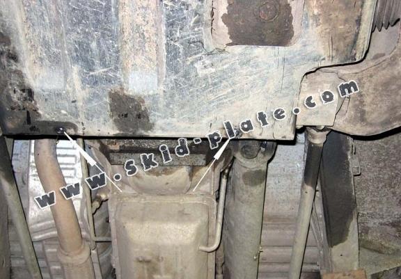 Acél motor, hütő védőlemez Hyundai Terracan