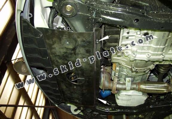 Acél motor, sebbeségváltó, hütő, első lökhárító védőlemez Hyundai Coupé Gk