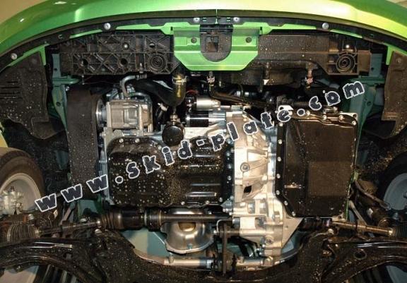 Acél motor, sebbeségváltó, hütő, első lökhárító védőlemez Mazda 2