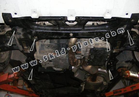 Acél motor, kapcsolószekrény védőlemez Mercedes B-Class W245