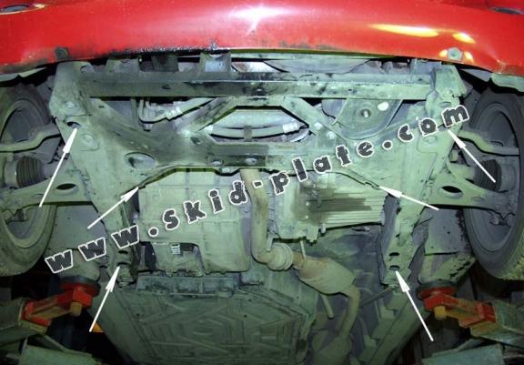 Acél motor, sebbeségváltó, hütő, első lökhárító védőlemez Mercedes Vaneo W414