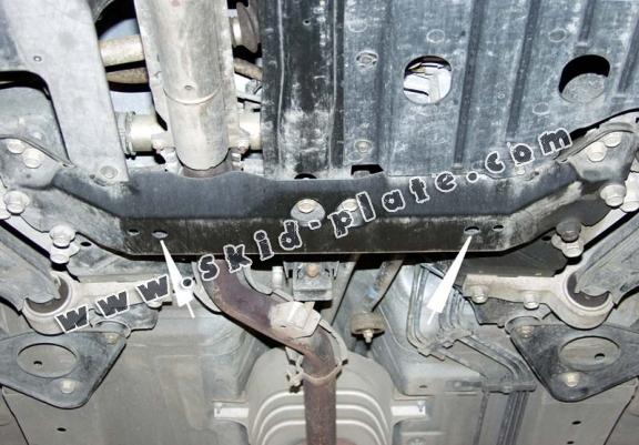 Acél motor, kapcsolószekrény, hütő védőlemez Nissan Primera P12