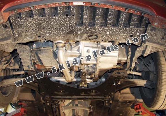 Acél motor, kapcsolószekrény védőlemez Nissan Note