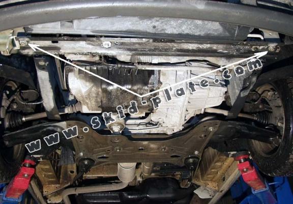 Acél motor, kapcsolószekrény, hütő védőlemez Nissan Primastar