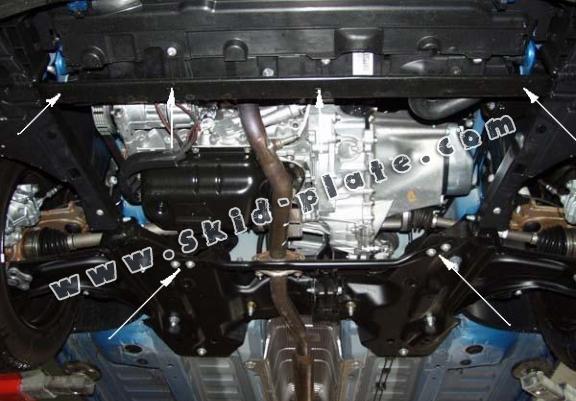 Acél motor, kapcsolószekrény védőlemez Citroen C3 Picasso