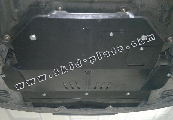 Acél motor, sebbeségváltó, hütő, első lökhárító védőlemez Peugeot 307