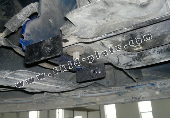 Acél motor, sebbeségváltó, hütő, első lökhárító védőlemez Peugeot 307