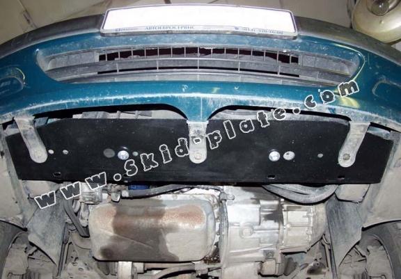 Acél motor, sebbeségváltó, hütő, első lökhárító védőlemez Peugeot 406