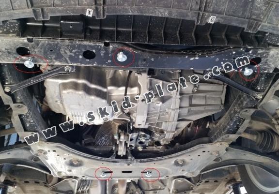 Acél motor, kapcsolószekrény, hütő védőlemez Renault Kadjar