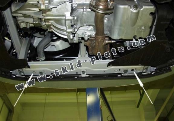 Acél motor, kapcsolószekrény védőlemez Suzuki Swift 2