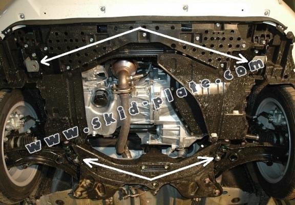 Acél motor, kapcsolószekrény védőlemez Suzuki Swift 3