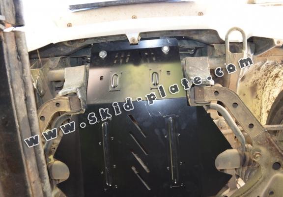 Acél motor, hütő védőlemez Suzuki X90
