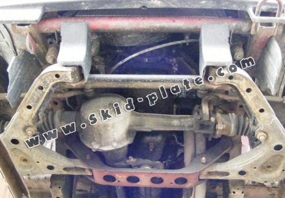 Acél motor, hütő védőlemez Suzuki X90