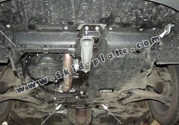 Acél motor, kapcsolószekrény, hütő védőlemez Toyota Avensis
