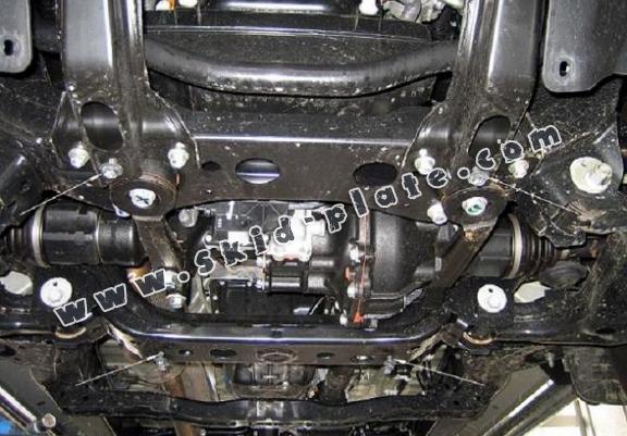 Acél motor, hütő védőlemez Toyota Hilux