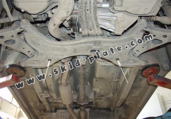 Acél motor, kapcsolószekrény védőlemez Toyota Rav4