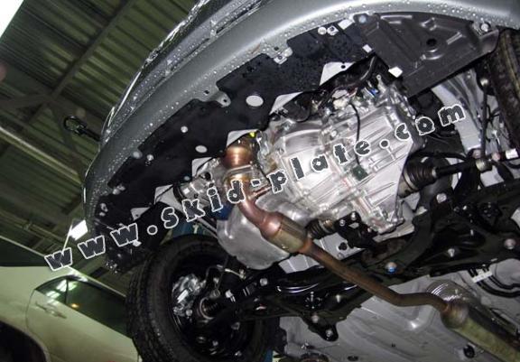 Acél motor, kapcsolószekrény védőlemez Toyota Yaris