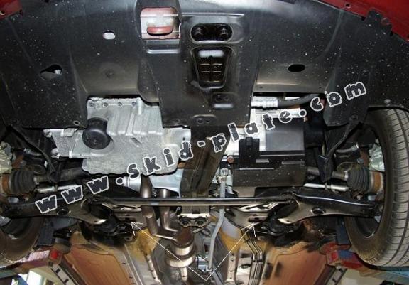 Acél motor, kapcsolószekrény védőlemez Volvo V40