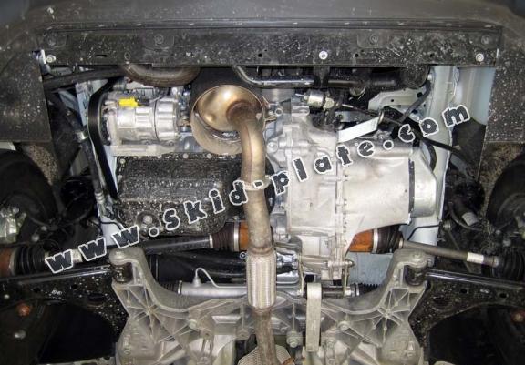 Acél motor, kapcsolószekrény védőlemez Citroen Nemo